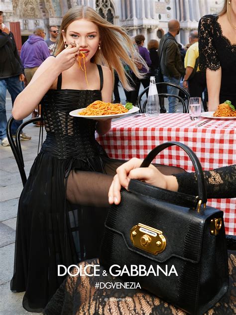 dolce gabbana advertising